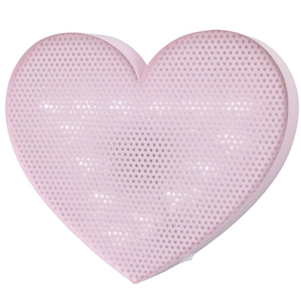Lighted Wall Décor Pink Heart